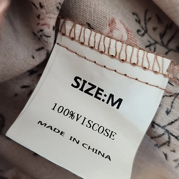 FLORAL BOHO TOP - Picture 4 of 5